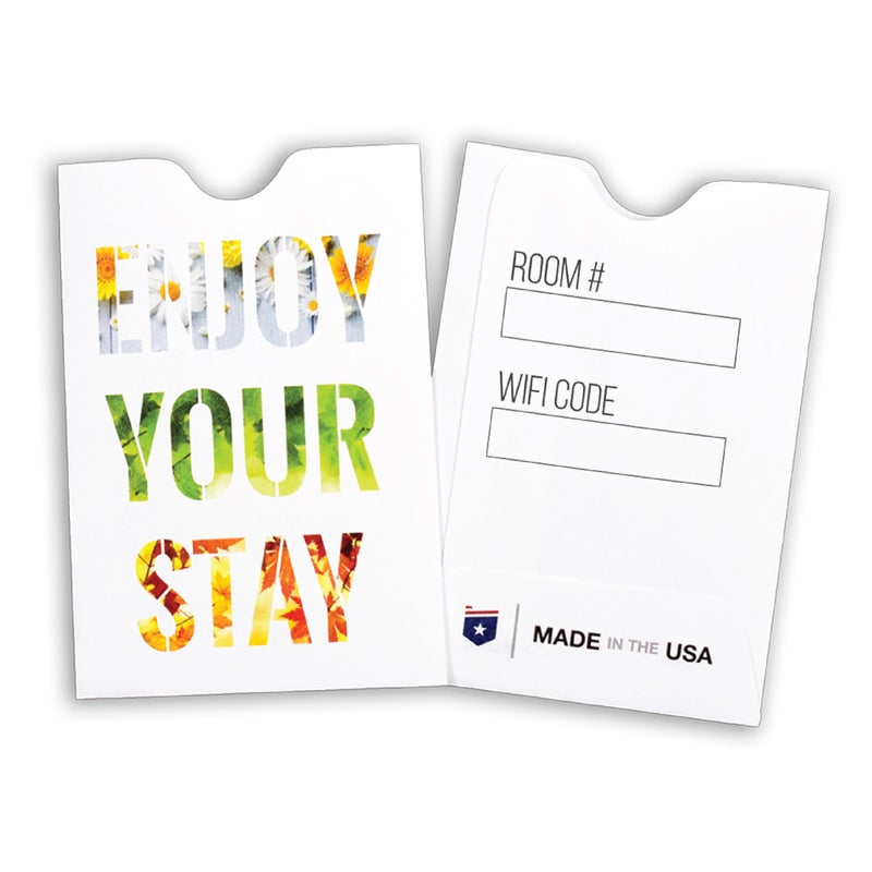 Guardian Key Card Holder Sleeves, Pack of 500 Small Envelopes for Hotel Key Cards, Gift Cards, Credit Cards, and More, 2 â…œ Inches x 3 Â½ Inches, Colors - Image 1